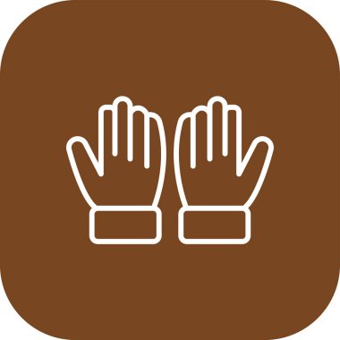 Tek izole edilmiş simgenin vektör illüstrasyonu