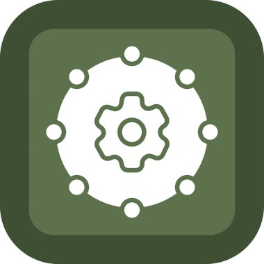 dişlilerin vektör illüstrasyonu