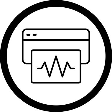 seo modern simgesinin vektör illüstrasyonu