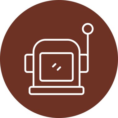 Dizüstü bilgisayar simgesi vektör çizimi