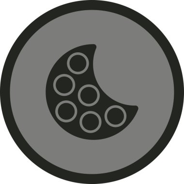 Modern simgenin vektör illüstrasyonu