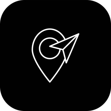 Vektör Konum pin simgesi