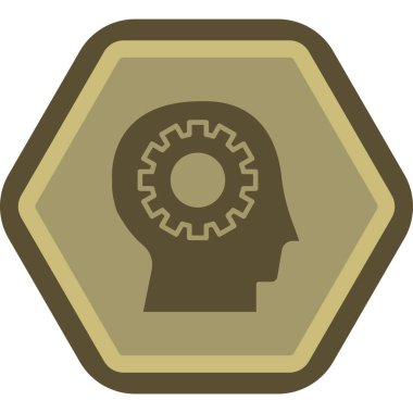 Teçhizat Web simgesi basit illüstrasyon