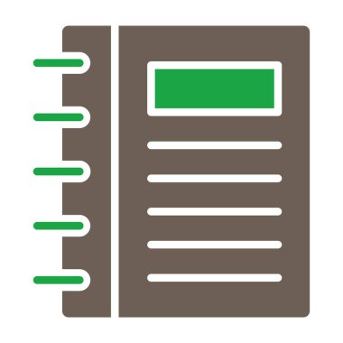 belge simgesi, vektör illüstrasyon tasarımı