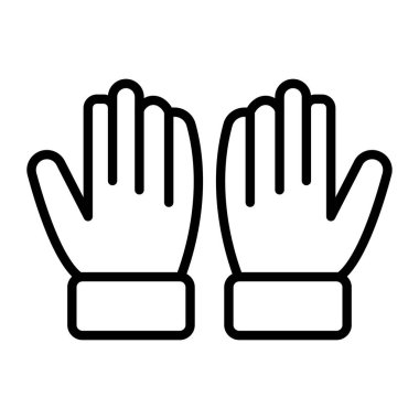 el simgesi vektör illüstrasyonu