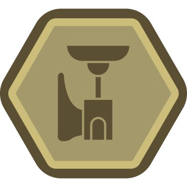 Modern b 'nin vektör illüstrasyonu eksik simgesi