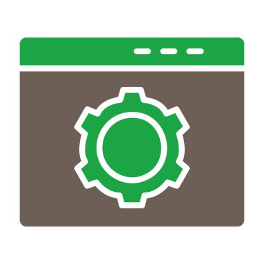 Kişisel ve ticari kullanım için vektör simge simgesi vektör çizimi ayarlanıyor..