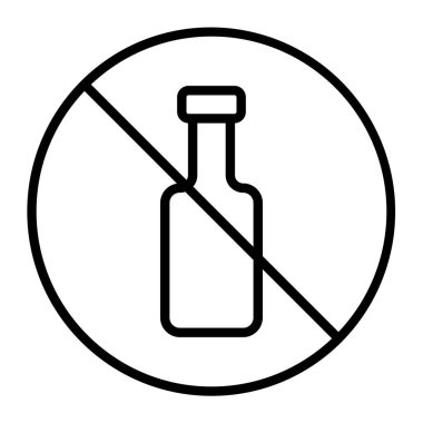 alkol içki kutsal kişilerin resmi, vektör çizim