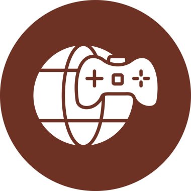 oyun denetleyici simgesi vektör çizimi