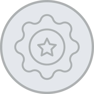 yıldız simgesi vektör illüstrasyonu