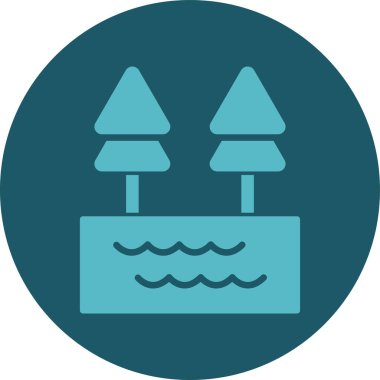 seo modern simgesinin vektör illüstrasyonu