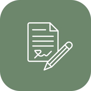 Vektör belgesi Simge illüstrasyonu