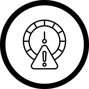 Pusula. Web simgesi basit tasarım