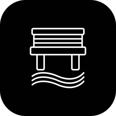 Modern b 'nin vektör illüstrasyonu eksik simgesi