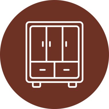 vektör mobilya simgesi