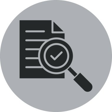 kontrol listesi simgesi, vektör illüstrasyonu