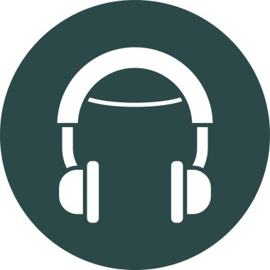 Vektör kulaklık simge tasarlamak