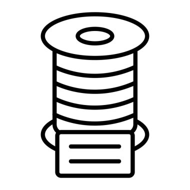 Modern kahve ikonunun vektör illüstrasyonu