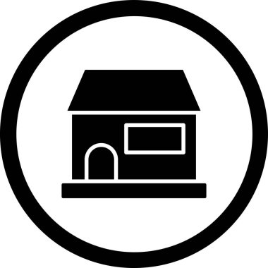 Yapı simgesinin vektör illüstrasyonu