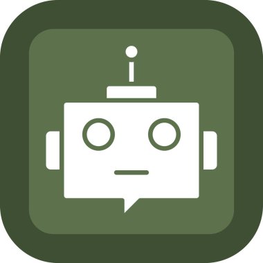 Taslak biçiminde robot robot simgesi