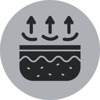 kek web simgesi, basit vektör illüstrasyonu