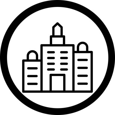 Yapı simgesinin vektör illüstrasyonu