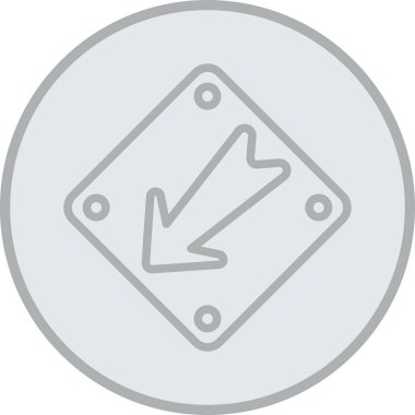 ok web simgesi, vektör çizim