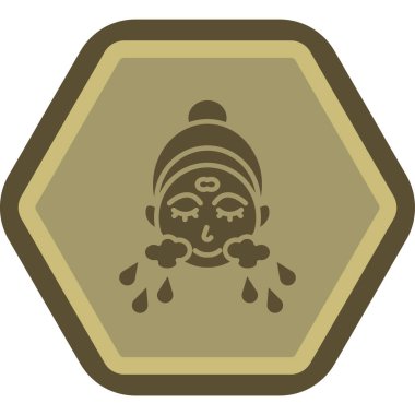 Buda simgesi, basit vektör illüstrasyonu