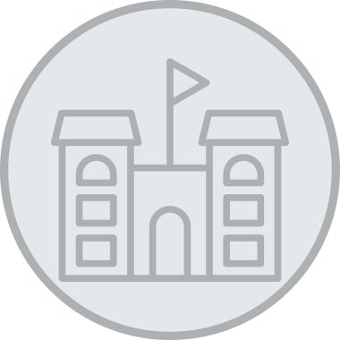 vektör şehir simgesi, vektör illüstrasyonu