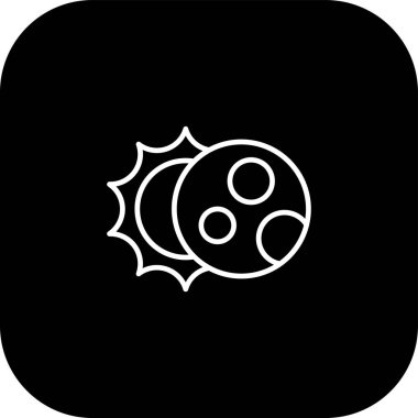 Yiyecek ve yiyeceklerin vektör illüstrasyonu