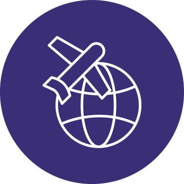 Vektör Genel Ağ simgesi