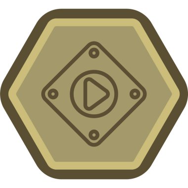 İllüstrasyon simgesi ve kişisel kişisel reklam.