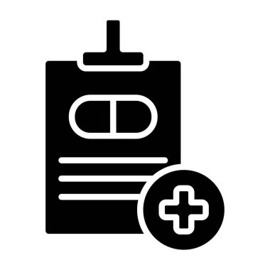 tıbbi ve sağlık çizgisi vektör simgesi