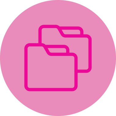 Dosya. Web simgesi basit illüstrasyon