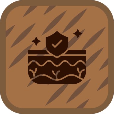 Pasta Simgesinin Vektör illüstrasyonu