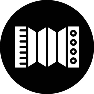 Müzik simgesi vektör illüstrasyonu