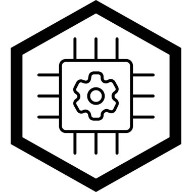 Seo simgesinin vektör illüstrasyonu, seo teknolojisi