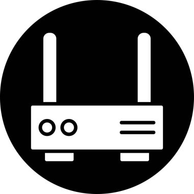 Wifi simgesi, vektör illüstrasyonu