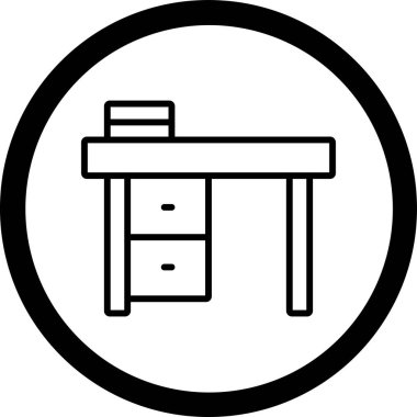 tablo simgesi vektör illüstrasyonu