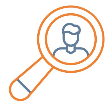 Arama simgesi vektör illüstrasyonu bul