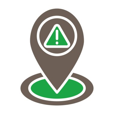 Ünlem işaretli harita işaretleyici