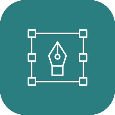 Modern b 'nin vektör illüstrasyonu simge ateşinden yoksun