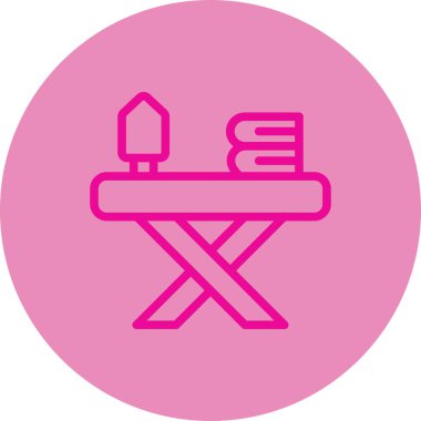 Barbekü simgesi, vektör illüstrasyonu