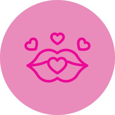 Kişisel ve ticari kullanım için kalp vektörü simgesi simgesi vektör çizimi..