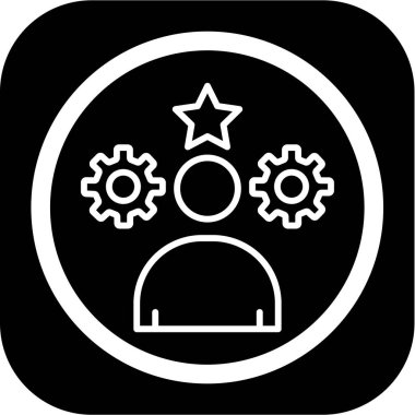 Vektör ayarı Simge illüstrasyonu