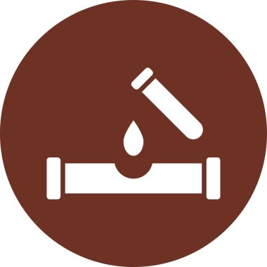 Yağ varili vektör simgesi