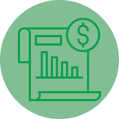 Para için. Web simgesi basit tasarım