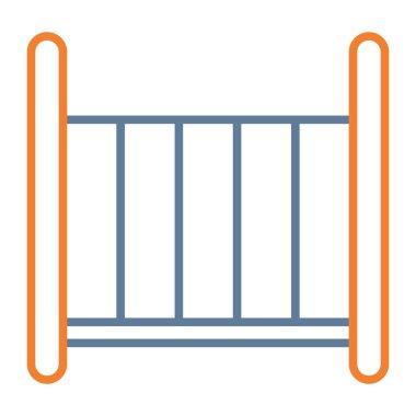 Modern b 'nin vektör illüstrasyonu eksik simgesi