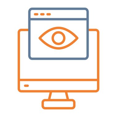 Internet güvenlik vektör simgesi