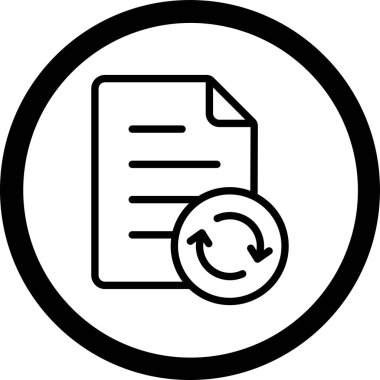 Belgenin vektör simgesi